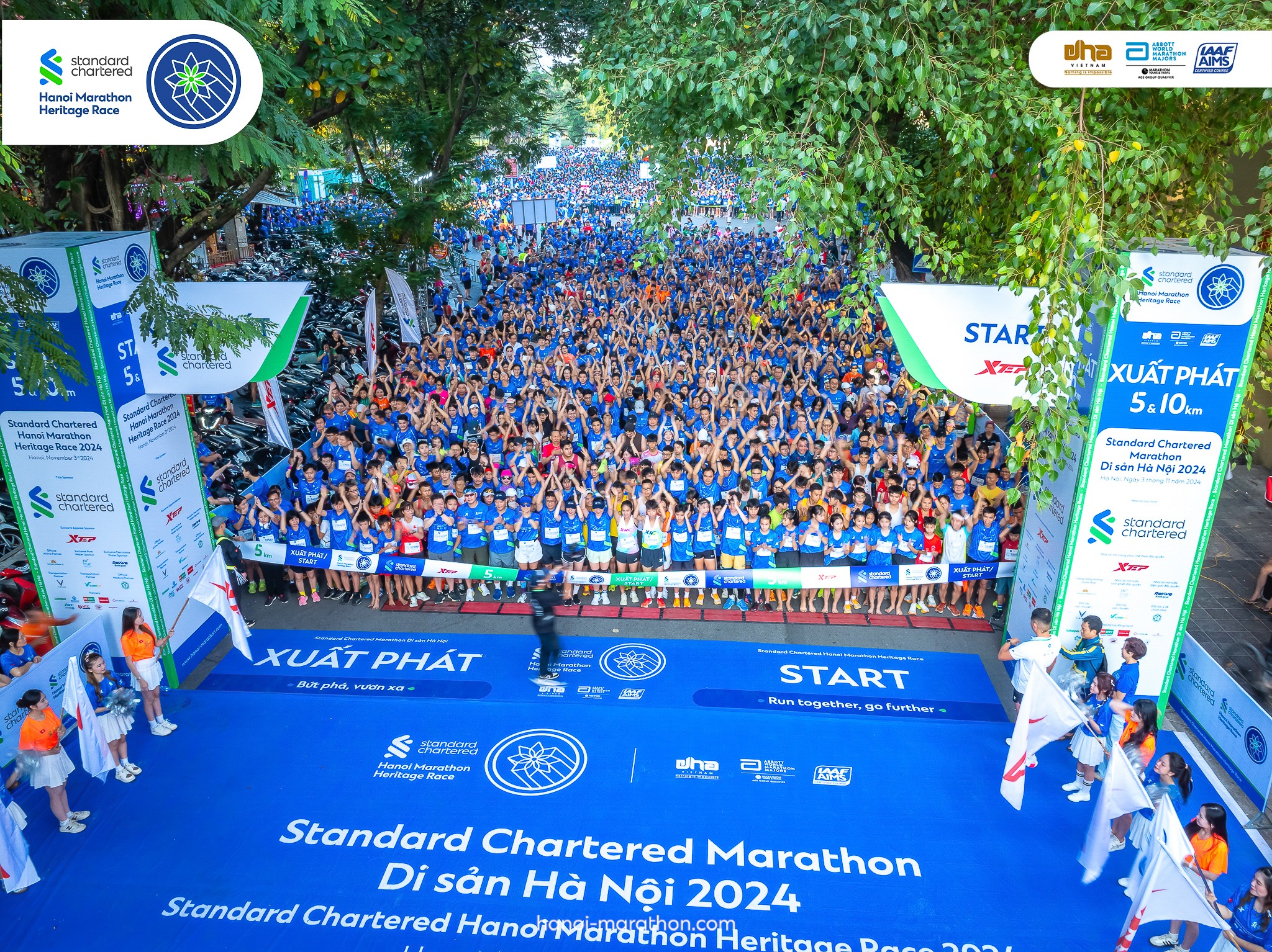 INOX HOÀNG VŨ HƯỞNG ỨNG GIẢI CHẠY QUỐC TẾ STANDARD CHARTERED MARATHON DI SẢN HÀ NỘI 2024