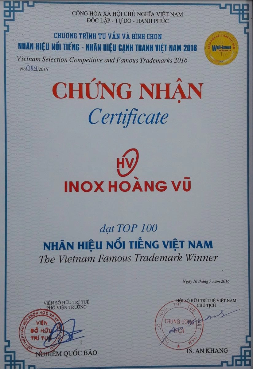  Top 100 nhãn hiệu nổi tiếng Việt Nam