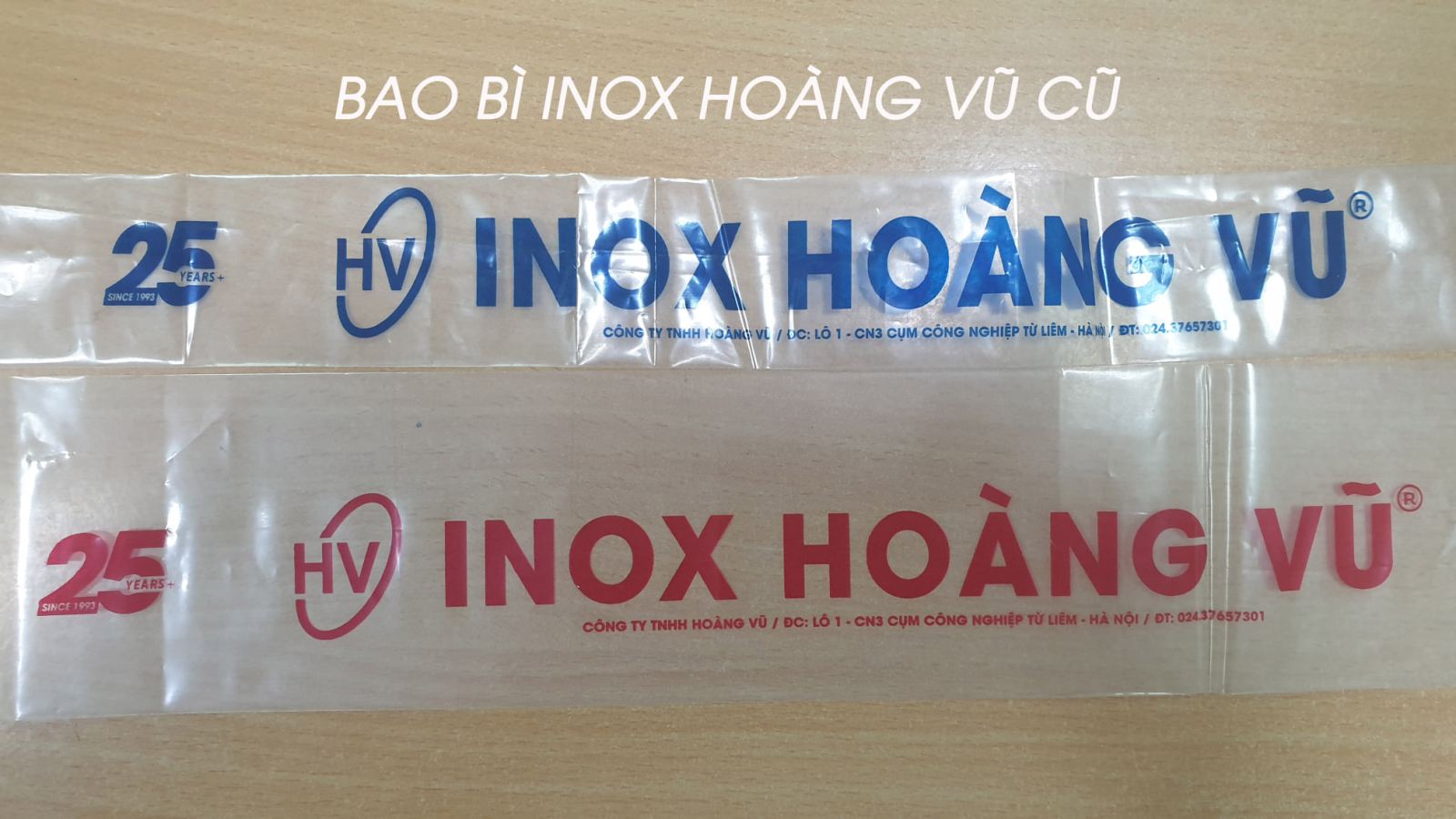 📢THÔNG BÁO THAY ĐỔI BAO BÌ ỐNG HỘP INOX 📢