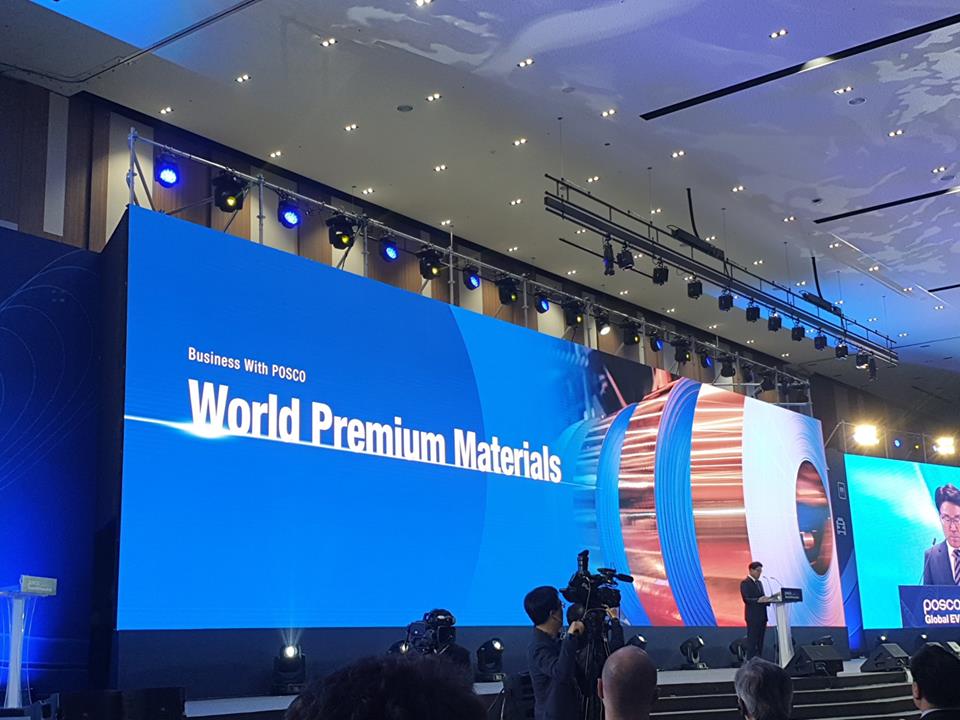 Chúc mừng Diễn đàn POSCO Global EVI 2018