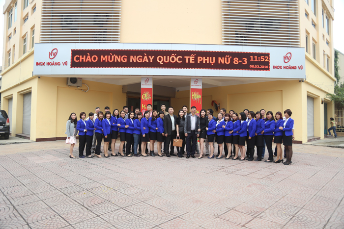 Chúc mừng ngày phụ nữ Quốc Tế 8/3/2016