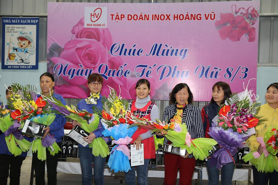 Chúc mừng ngày Quốc tế Phụ nữ 8 Tháng 3 2017