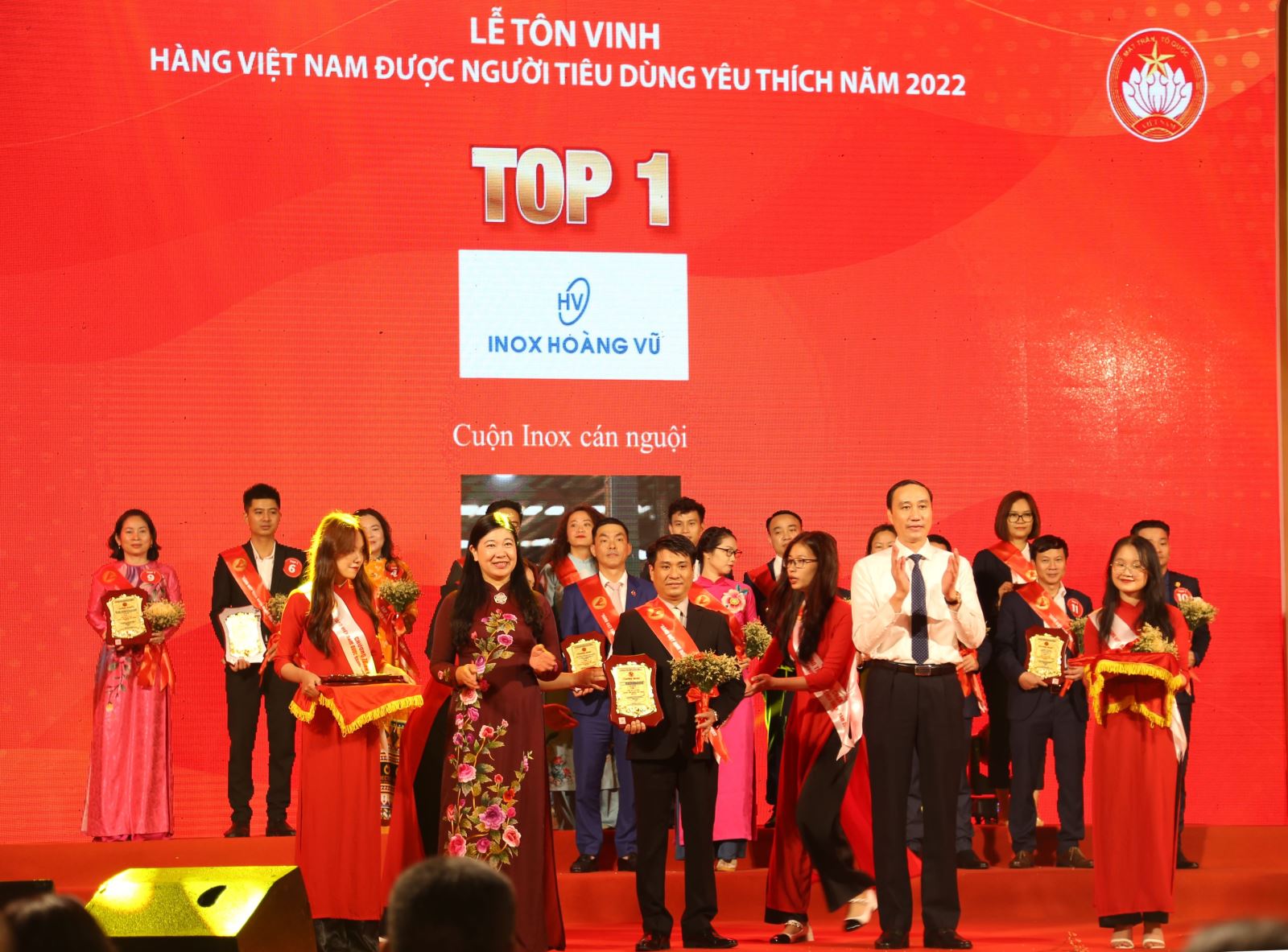 INOX HOÀNG VŨ ĐƯỢC VINH DANH TOP 1 “HÀNG VIỆT NAM ĐƯỢC NGƯỜI TIÊU DÙNG YÊU THÍCH NĂM 2022”