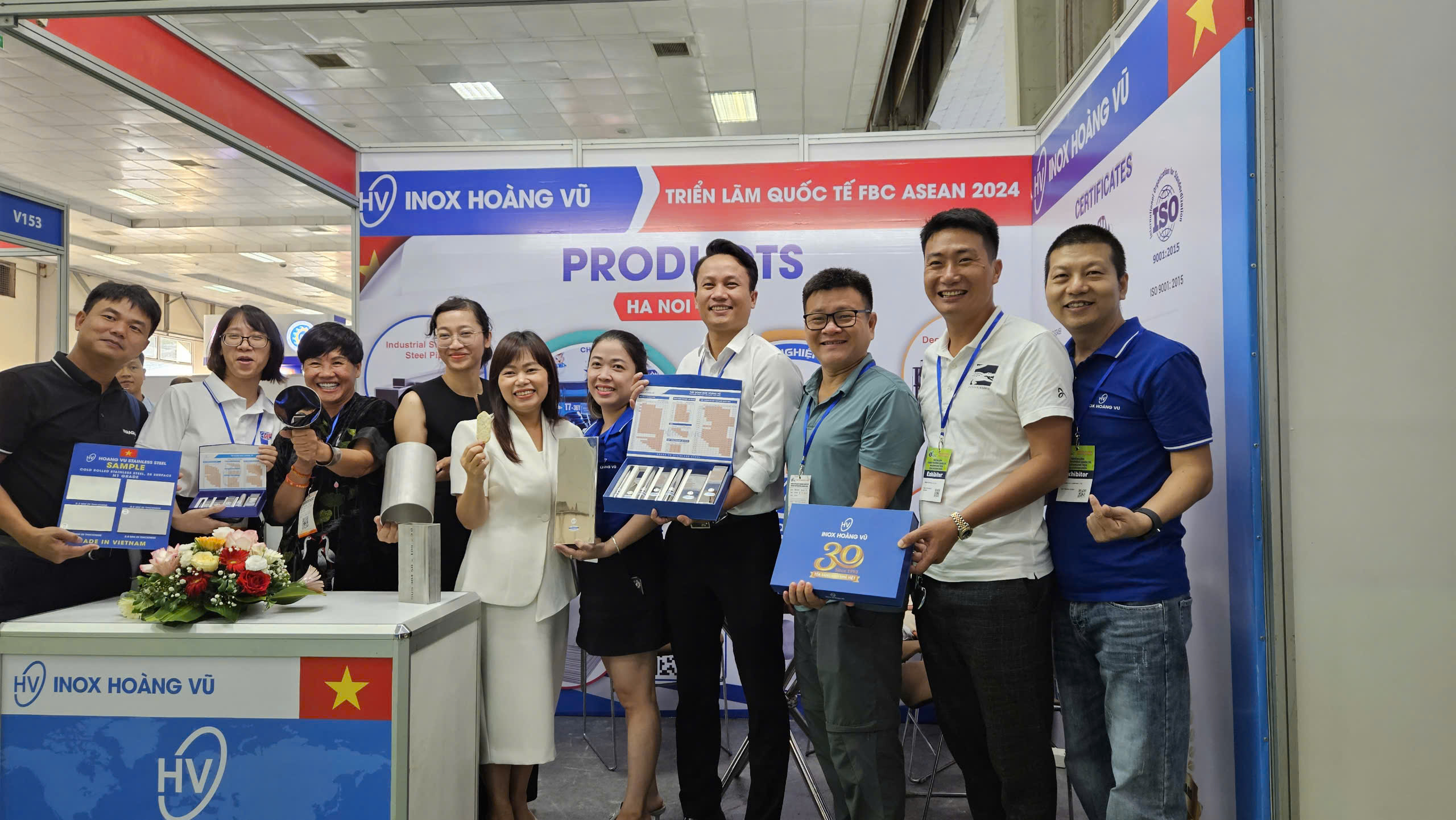 INOX HOÀNG VŨ THAM GIA TRIỂN LÃM GIAO THƯƠNG QUỐC TẾ NGÀNH CHẾ TẠO FBC ASEAN 2024